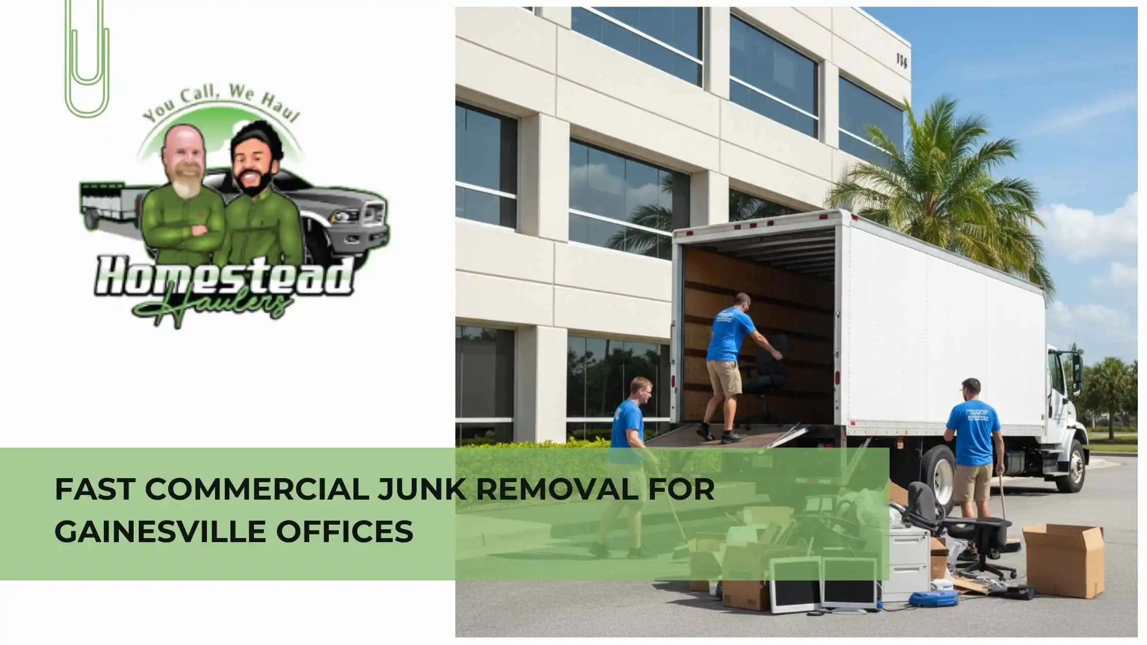 Fast Commercial Junk Removal for Gainesville Offices