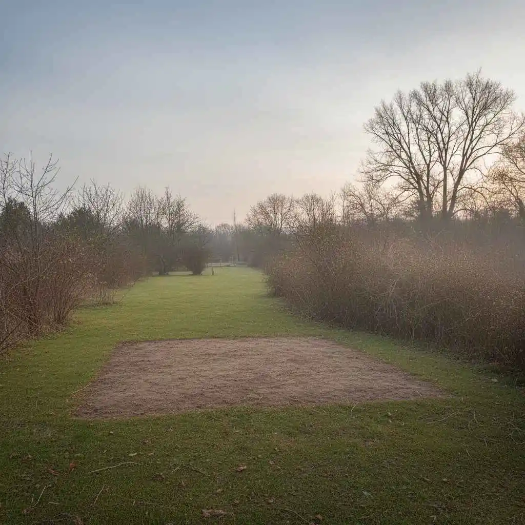 clean yard after demolition