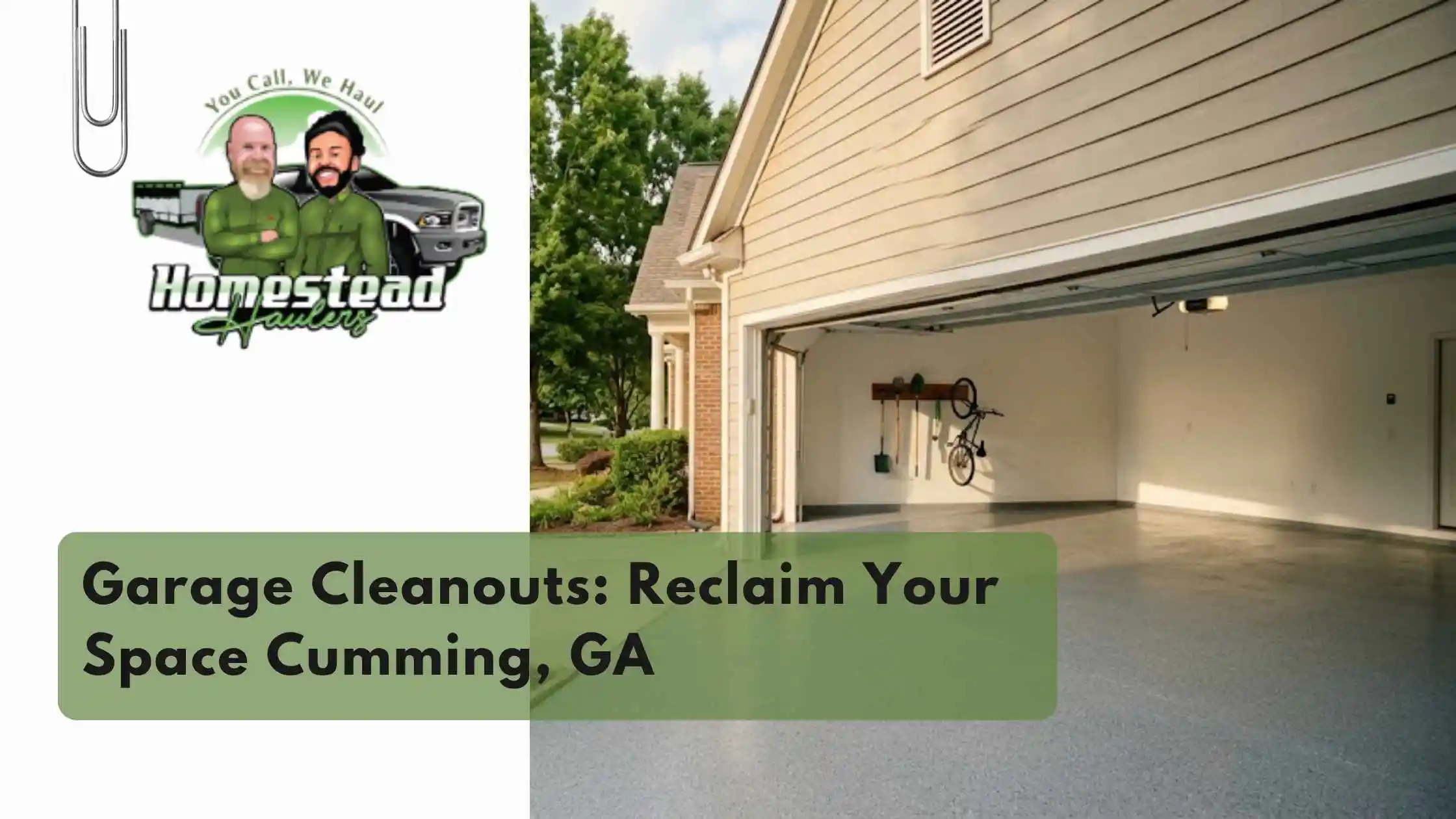 Garage Cleanouts Reclaim Your Space Cumming, GA